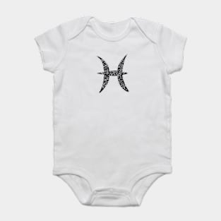 Pisces Symbol Baby Bodysuit